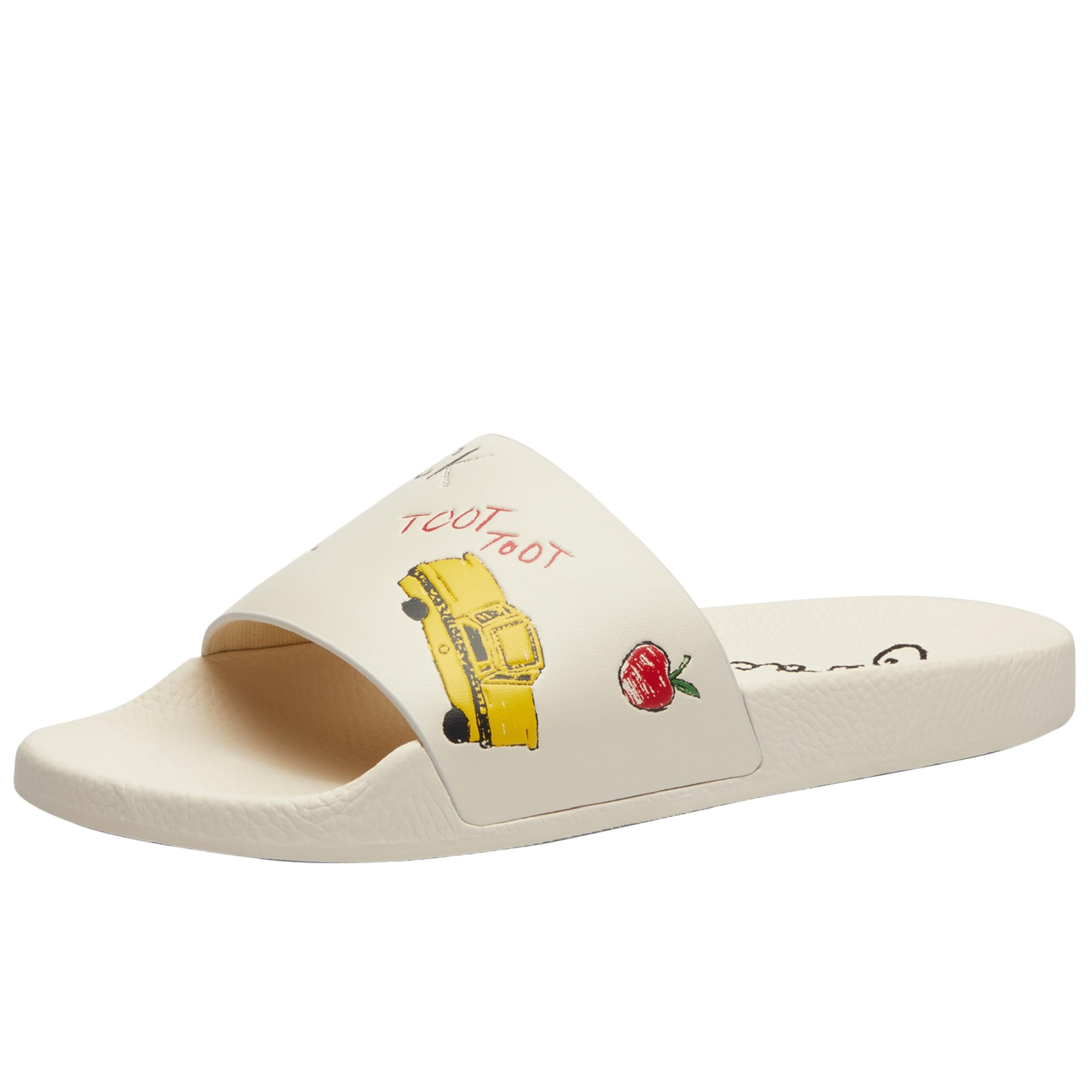COACH Women's Udele Coated Canvas Slides