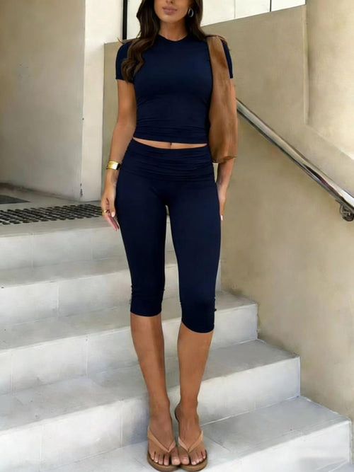 Chic Sporty Two-Piece Set