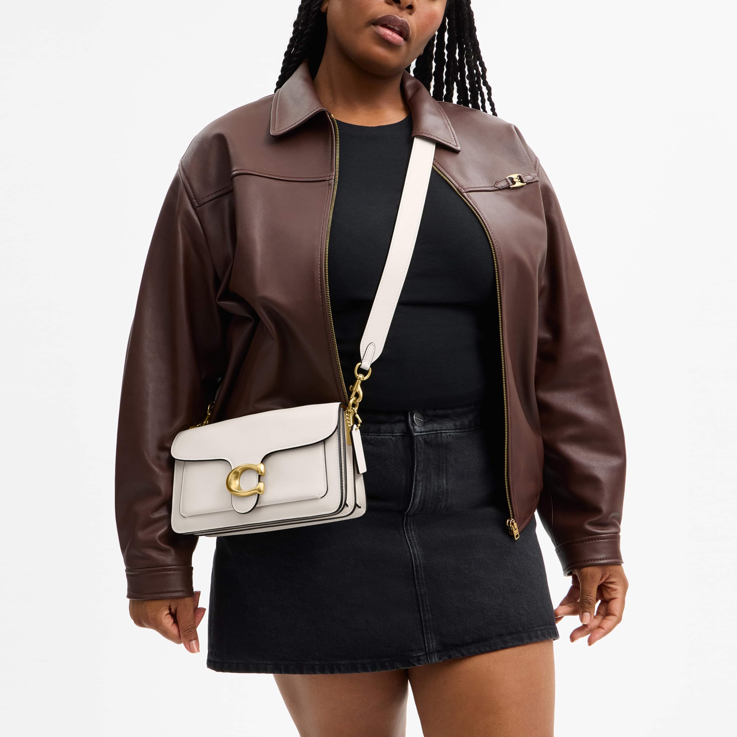 Tabby Shoulder Bag 26 in Soft Grain Leather