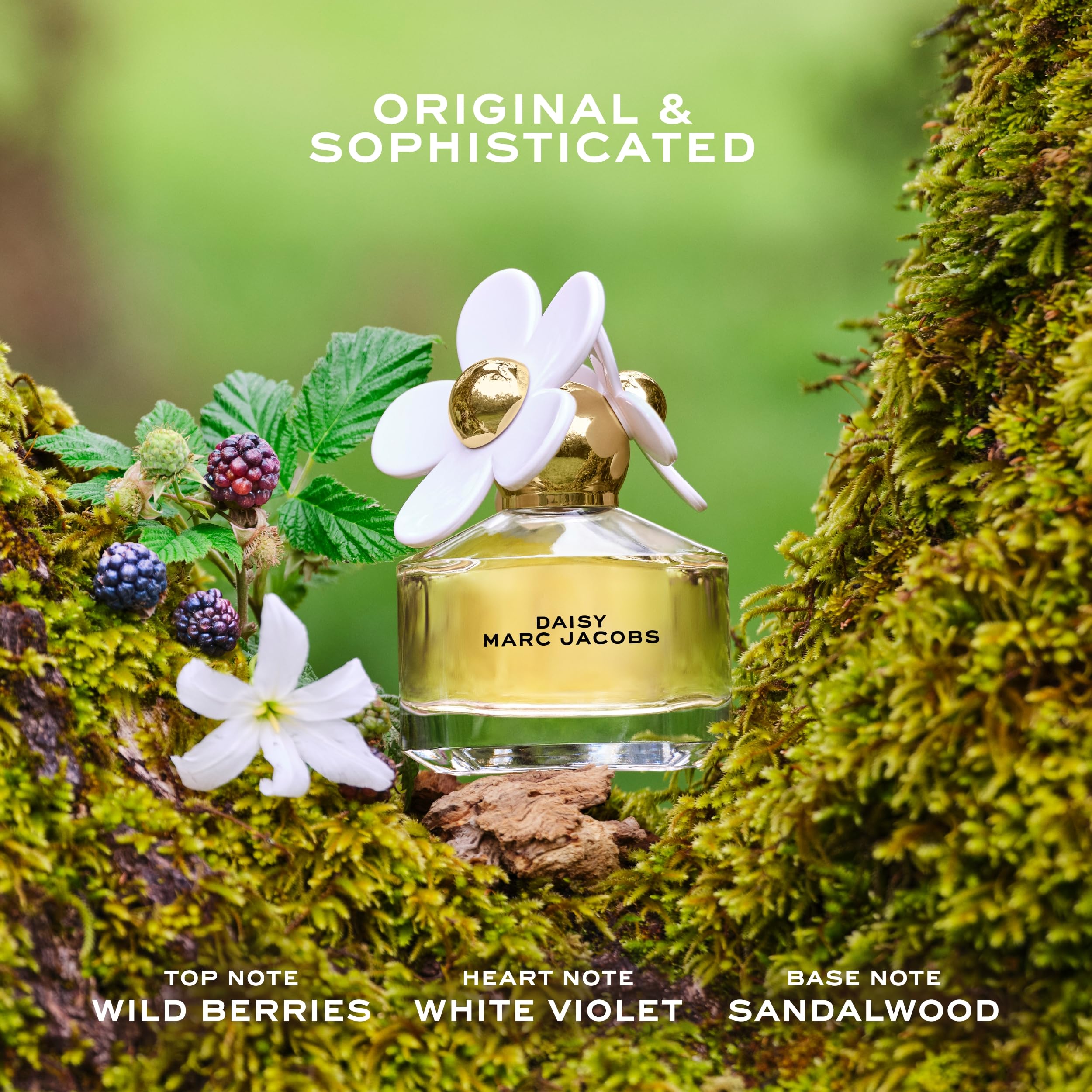 Marc Jacobs Daisy Eau de Toilette – Radiant Floral Women's Perfume – With Notes of Wild Berries